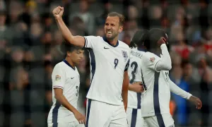 Harry Kane ghi cú đúp trong trận thứ 100 cho tuyển Anh