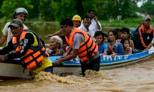 Số người chết do lũ lụt ở Myanmar tăng lên 74