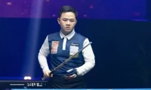 Bao Phương Vinh tiếc nuối khi nhận HC đồng World Cup Billiards